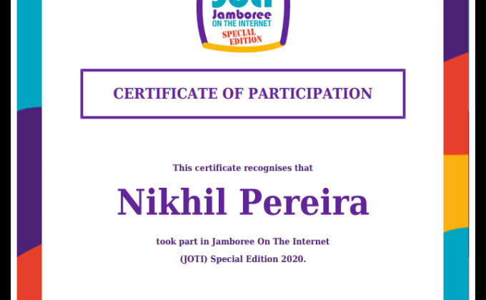 Scout Sankalp Group D Challenge 1 #specialjoti (BSG, Karnataka, District Association of Udupi). 