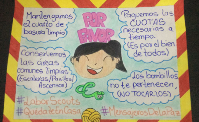 En tiempo de Cuarentena Radical Llevamos Mensaje de Paz  a La Comunidad 