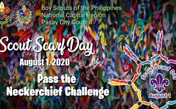 BSP-NCR, Pasay City Council - Scout Scarf Day, "Pass the Neckerchief Challenge"