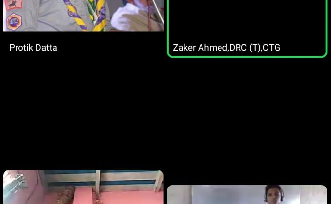 চট্রগ্রাম অঞ্চল এর পিএস /শাপলা কাব এওয়ার্ড মূল্যায়ন