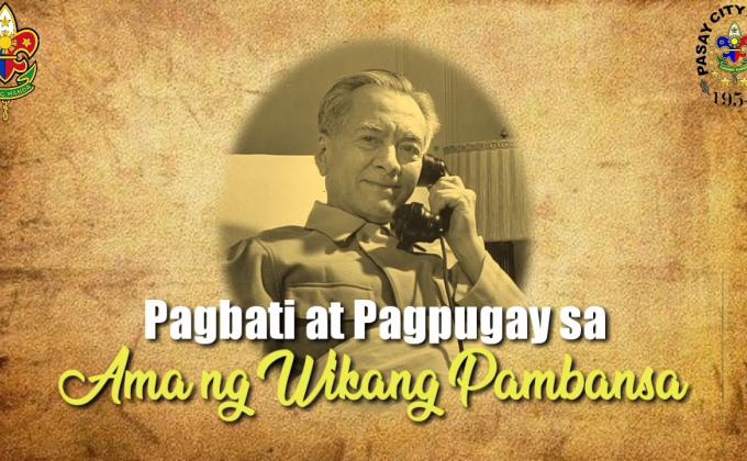 Pagbati at Pagpugay sa Ama ng Wikang Pambansa