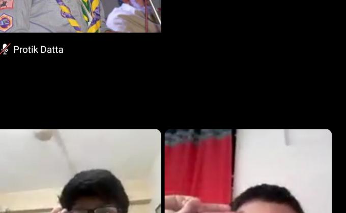 Pack meeting of Samatat Open Scout Group