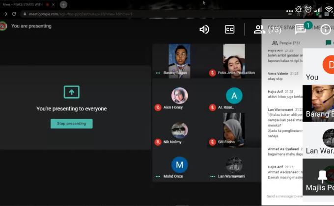 PEACE STARTS WITH ME FROM TAWAU ⚜️
