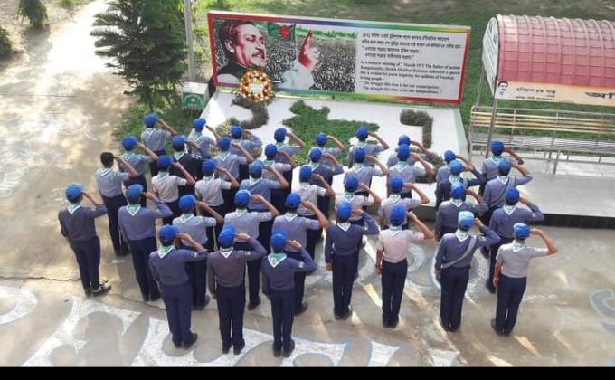 Giving Honours to Our National Father