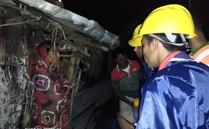 ঘূর্ণিঝড় ফণি মােকাবেলা বিষয়ে সচেতনতা প্রজেক্ট