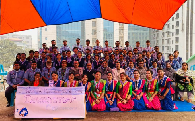 Investiture programme and special crew meeting 