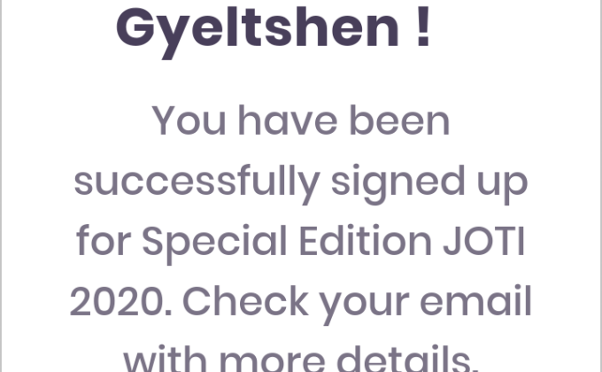 Participation in JOTI