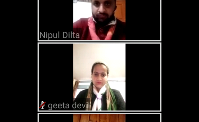 Day 01 of Virtual Meeting 