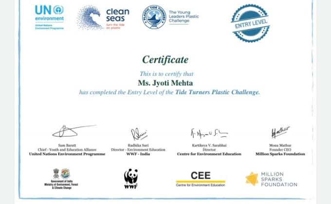 SANKALP (plastic tide turner challange)