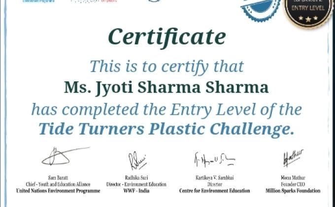 #SANKALP (Tide Turners plastic Challenge)