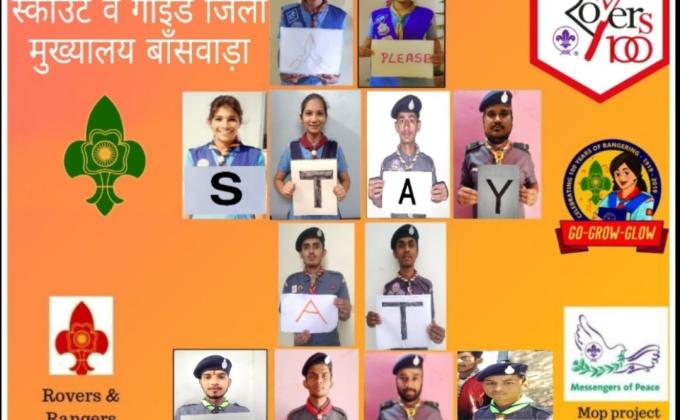 Project Sankalp #stayathome#21daylockdown #fightcovid19 #bsgindia #sankalpbyscoutguide