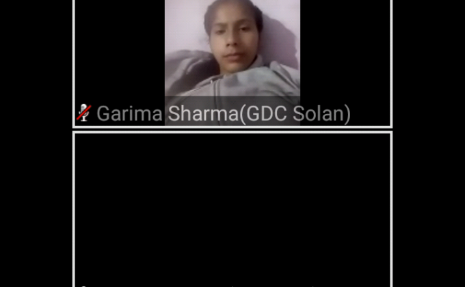 5th virtual group meeting of GC Solan