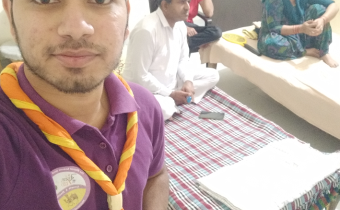 Stay at home selfie Sankalp 