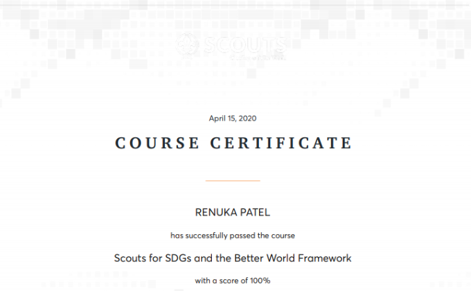 Sankalp - # E-Learning Course On Sustainable Development Goals