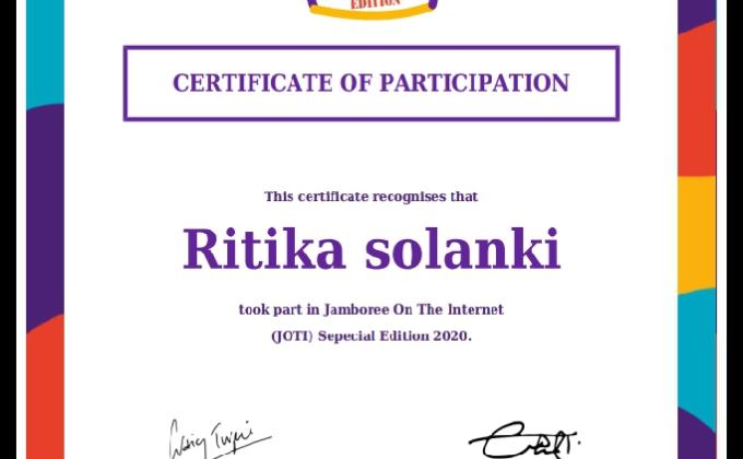 *DIGITAL SCOUTING AND GUIDING* CHALLENGE 1.) #Special JOTI , 3-5April 2020