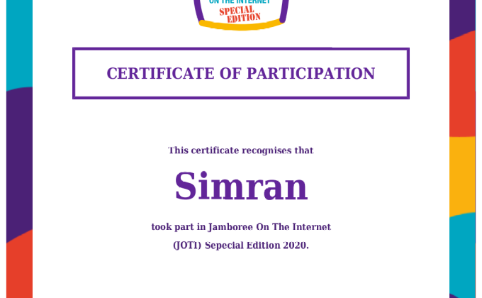 Digital jamboori #JOTI Special Edition 