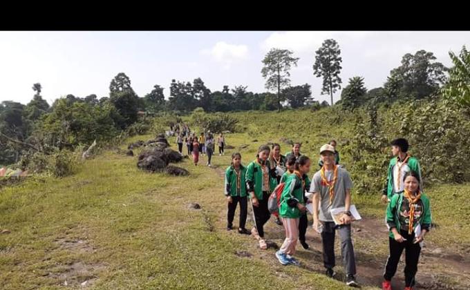 Hiking conducted at Peljorling