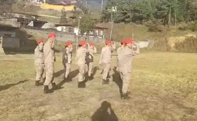 Preparation and Parade practice for National Day