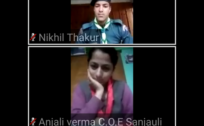 Scout fight against corona 17th virtual meeting 