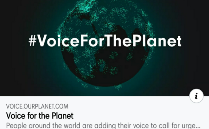 Voice For The Planet
