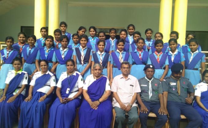 Service in District Level Rover and Ranger Patrol Leader Training  course 2018-Udupi district 