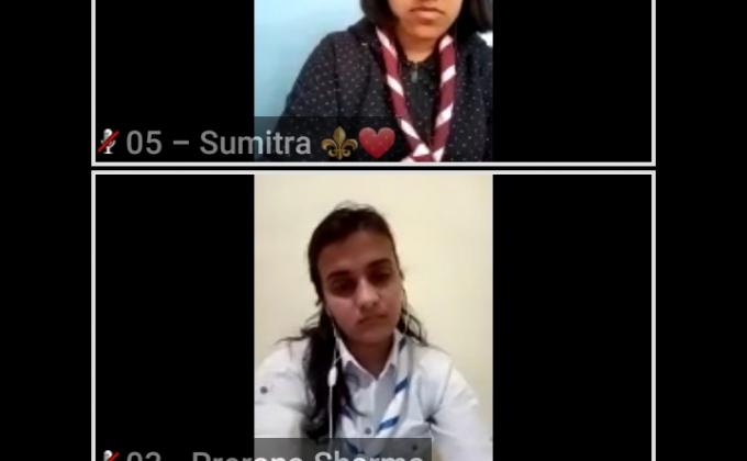 Scout fight against corona 