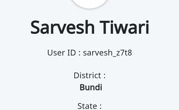 Sarvesh Tiwari