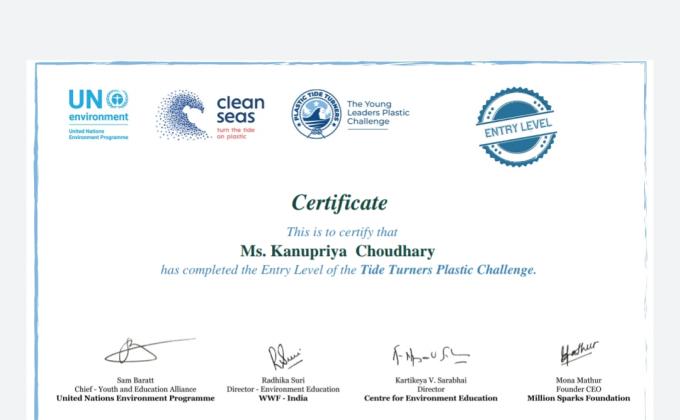 PROJECT_SANKALP #Tide Turners Plastic Challenge 