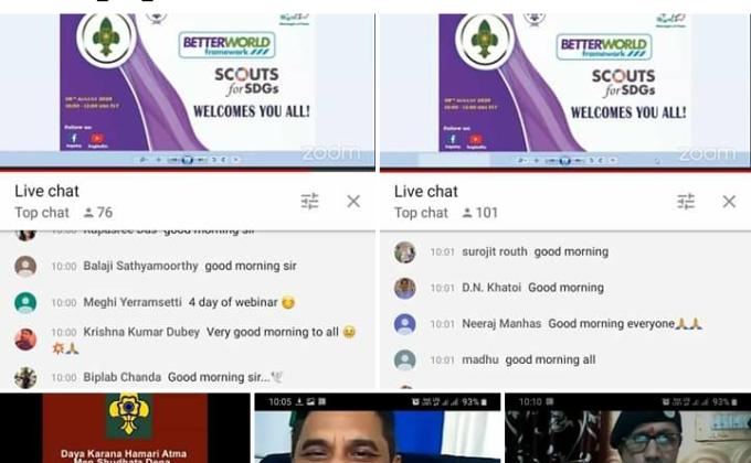 ⚜BWF DAY=04 SCOUT FOR SDG⚜