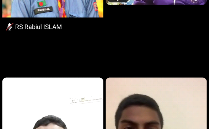 Discussion Program For Distribution Of Ring Badges And International Peace Day At Messenger Of Peace Bangladesh Team.   