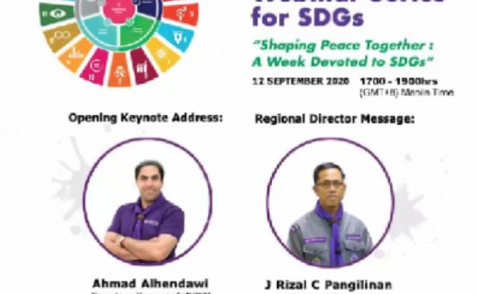 Webinar Series for Scouts for SDGs(Day1)
