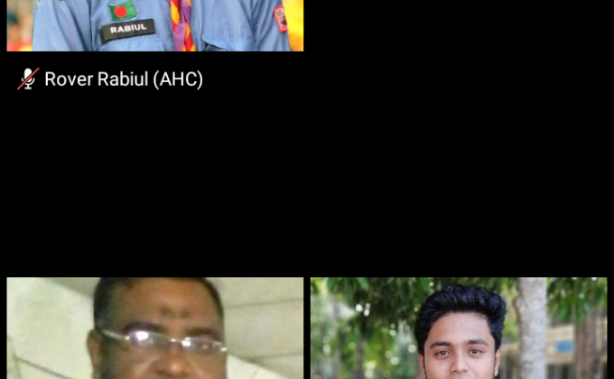 জেলা সিনিয়র রোভারমেট ওয়ার্কশপ -২০২০। বাংলাদেশ  স্কাউটস  বগুড়া  জেলা  রোভার 