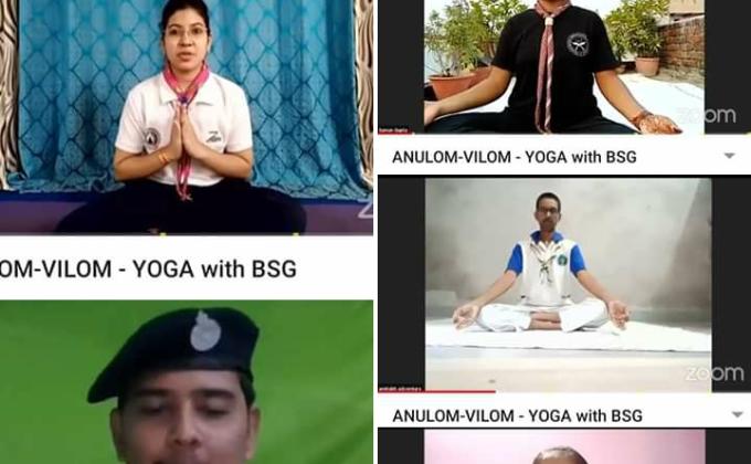 CG:02(YOGA WITH BSG)22/10/2020