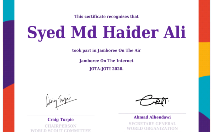 JOTA- JOTI Jamboree 2020