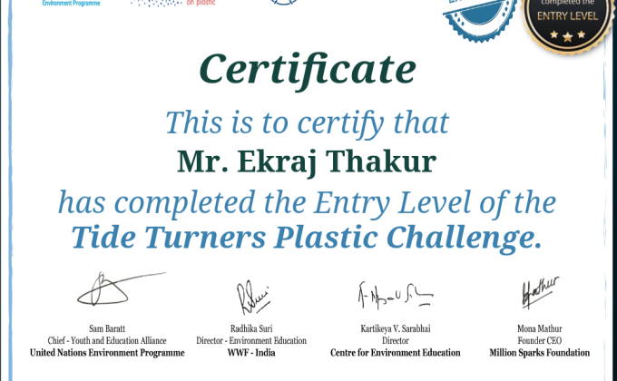 #tide turners plastic challenge
