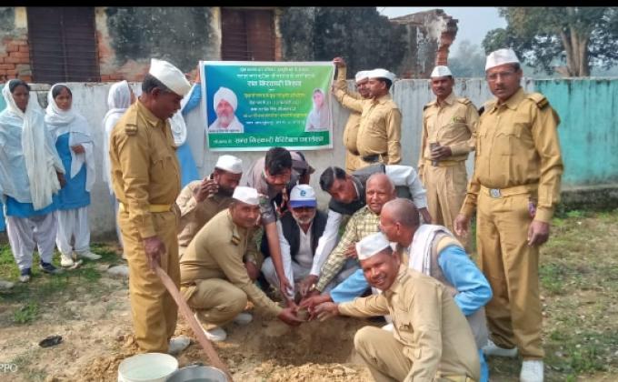 Tree Plantation Drive Collaboration with Volunteer Of Sant Nirankari Mission