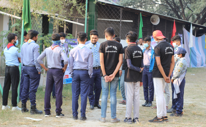 নিয়মিত ট্রুপ মিটিং 