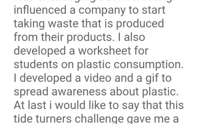 Tide Turners Challenge