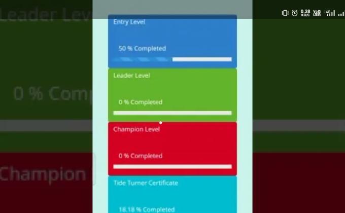 PREPARED A VIDEO ON PTT CHALLENGE