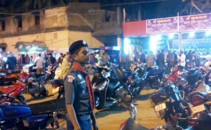 PROVIDED SERVICES DURING BOOK FAIR CAMP , JAGATSINGHPUR