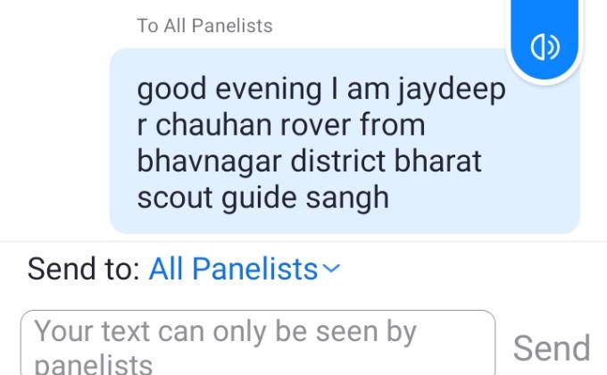 Webinar on ' I am global citizen' day-1