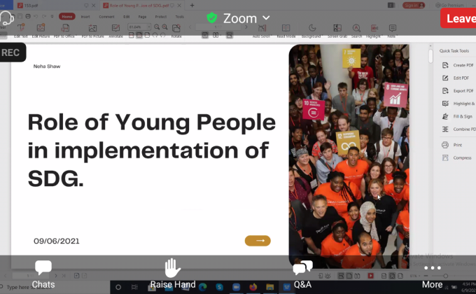 I am a global citizen