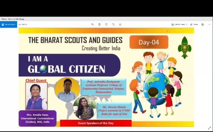 Webinar on ' I am global citizen' day-4