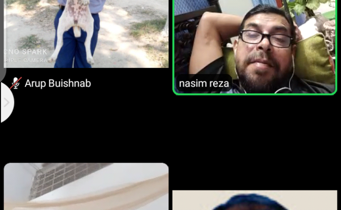 করোনাকালীন ভার্চুয়াল ক্রু-মিটিং -২০২১ 