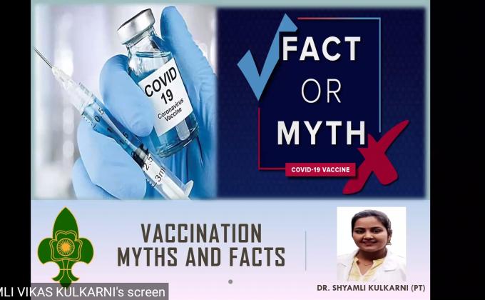 WEBINAR WITH BSG ON COVID 19 VACCINATION MYTHS AND FACTS 