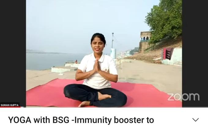 Yoga with BSG immunity Booster community Episode-123