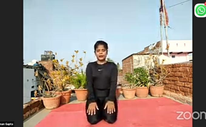 sankalp 2.0,activitu yoga with bsg, #bsgsankalp ##BSGindia, Monalisa Das 