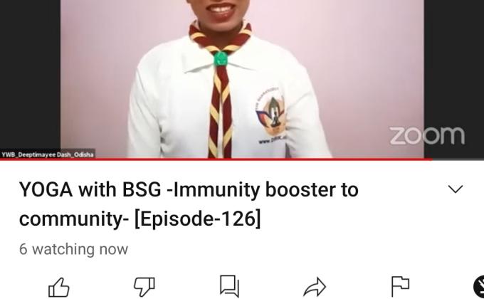Yoga with BSG immunity Booster community Episode-126