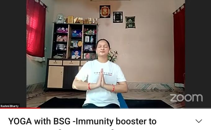 Yoga  with BSG immunity Booster community Episode-127