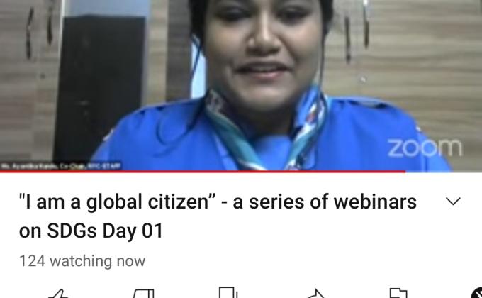 I AM GLOBAL CITIZEN DAY-1 